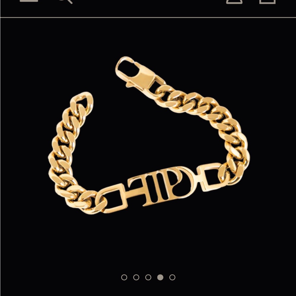 Taylor Swift Tortured Poets Bracelet Gold tone Never opened !